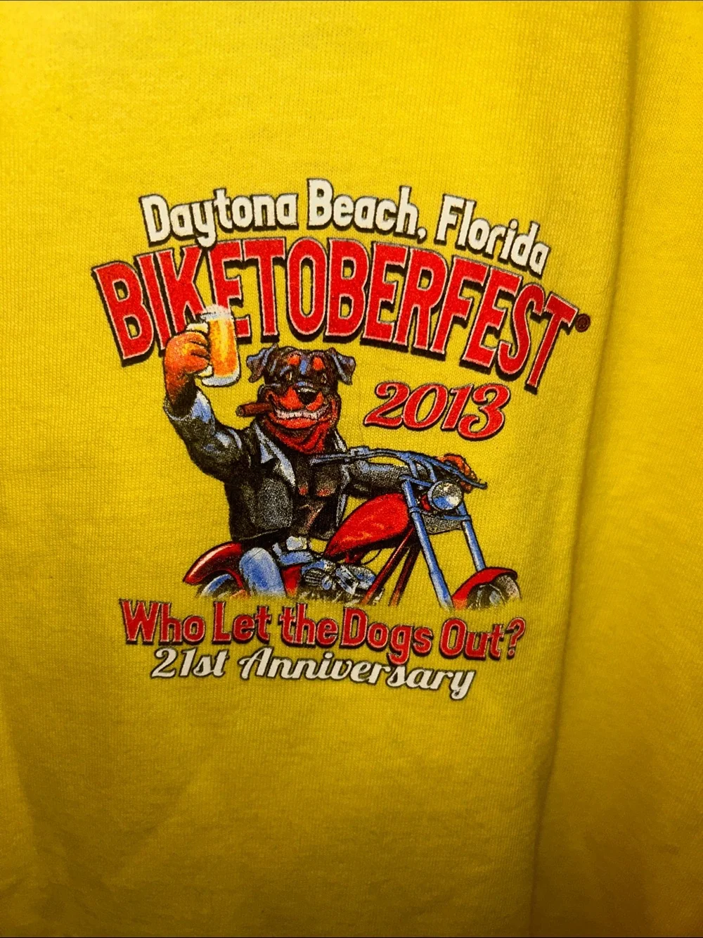 2013 Biketoberfest Daytona beach T-shirt
